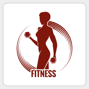 Fitness Logo Sticker